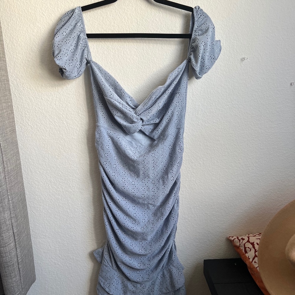 Light blue dress